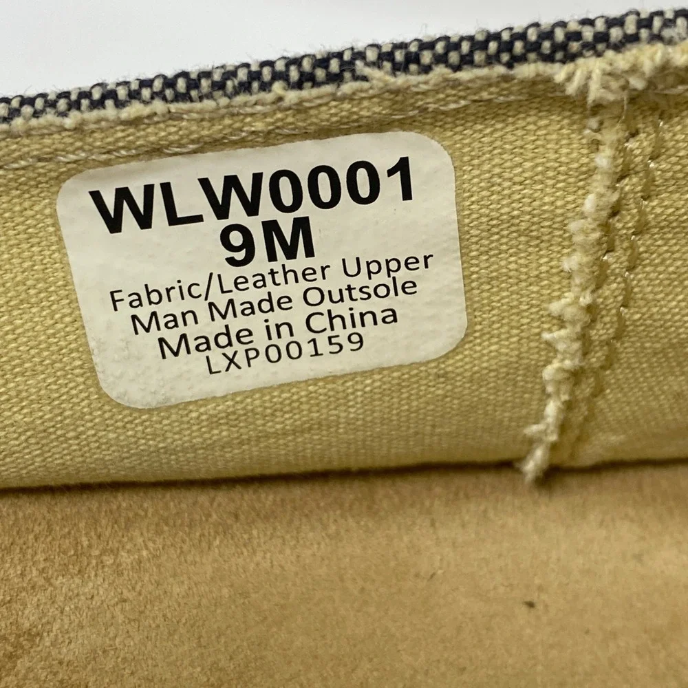 Twisted X Mens 9M Loafers Brown Canvas Leather EcoTWX WLW0001‎ Casual Moccasins